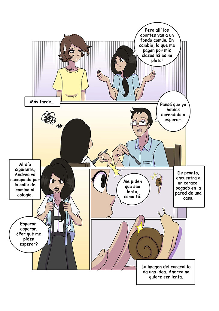 La mosca y el caracol