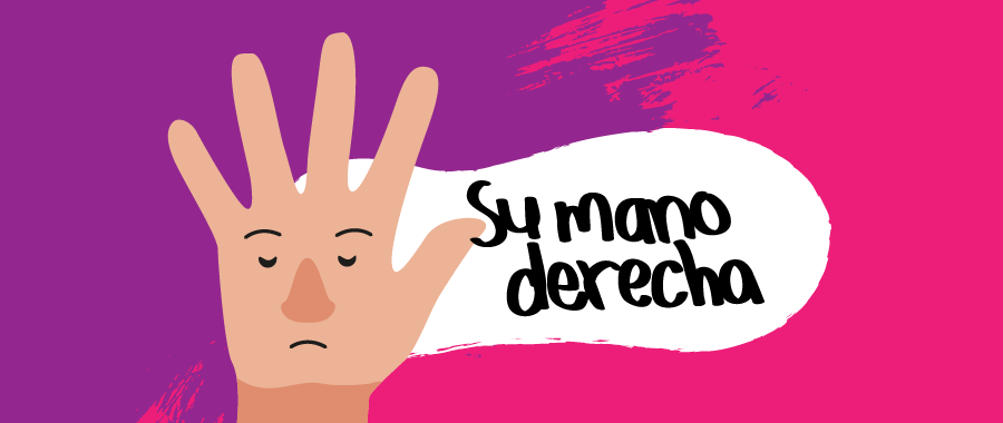 Su mano derecha