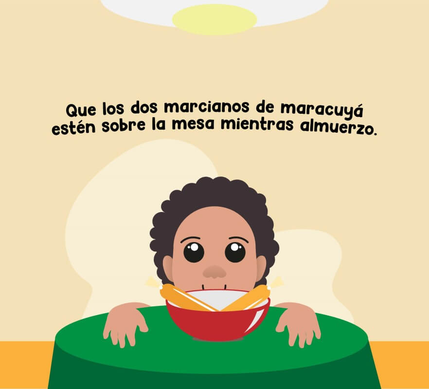 Marcianos de maracuya