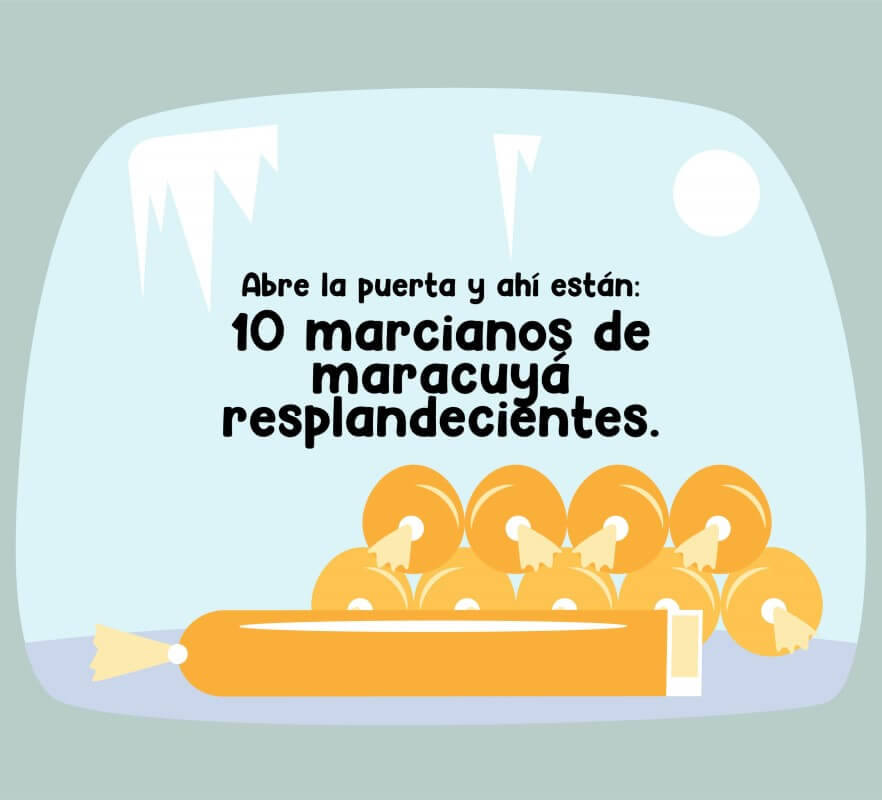 Marcianos de maracuya