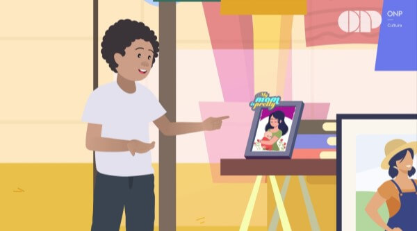 Un cuadrito para mamá